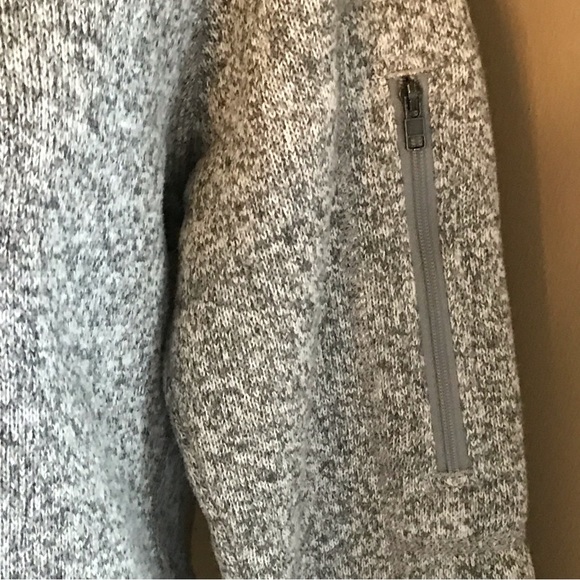 Patagonia Better Sweater Women's Size M Medium 1/4 Zip Fleece - Gray. - Picture 4 of 8